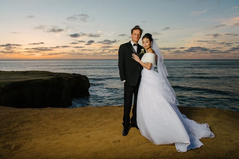 Sunset Cliffs Wedding Photos