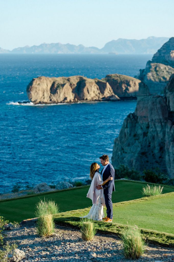 bride groom villa del palmar golf course sea of cortez