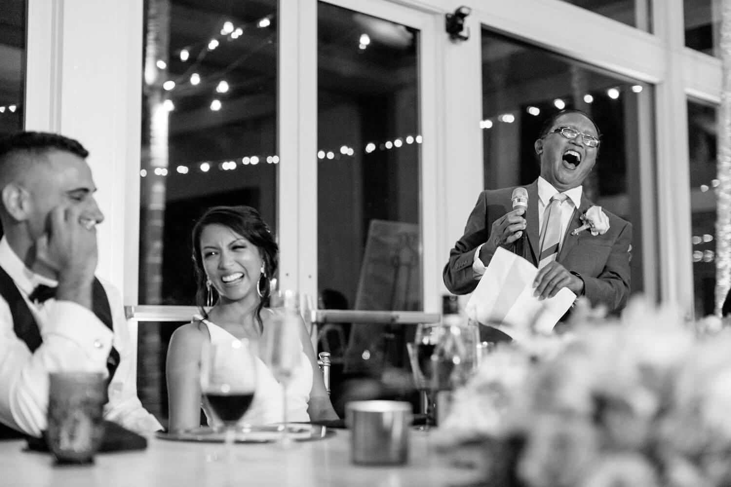 brides father gives funny speech dana mission bay wedding