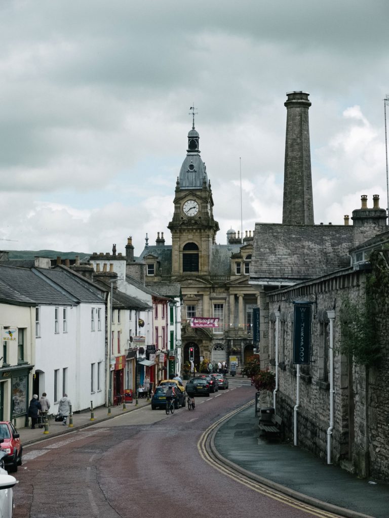street in downtown kendal england
