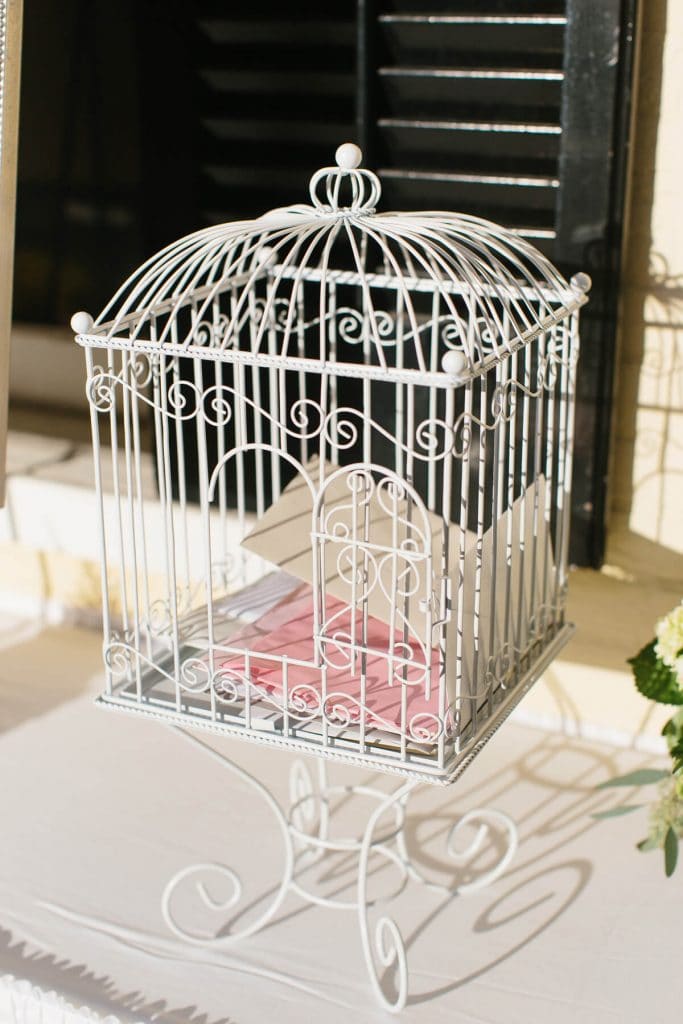 birdcage for wedding gifts cape may new jersey